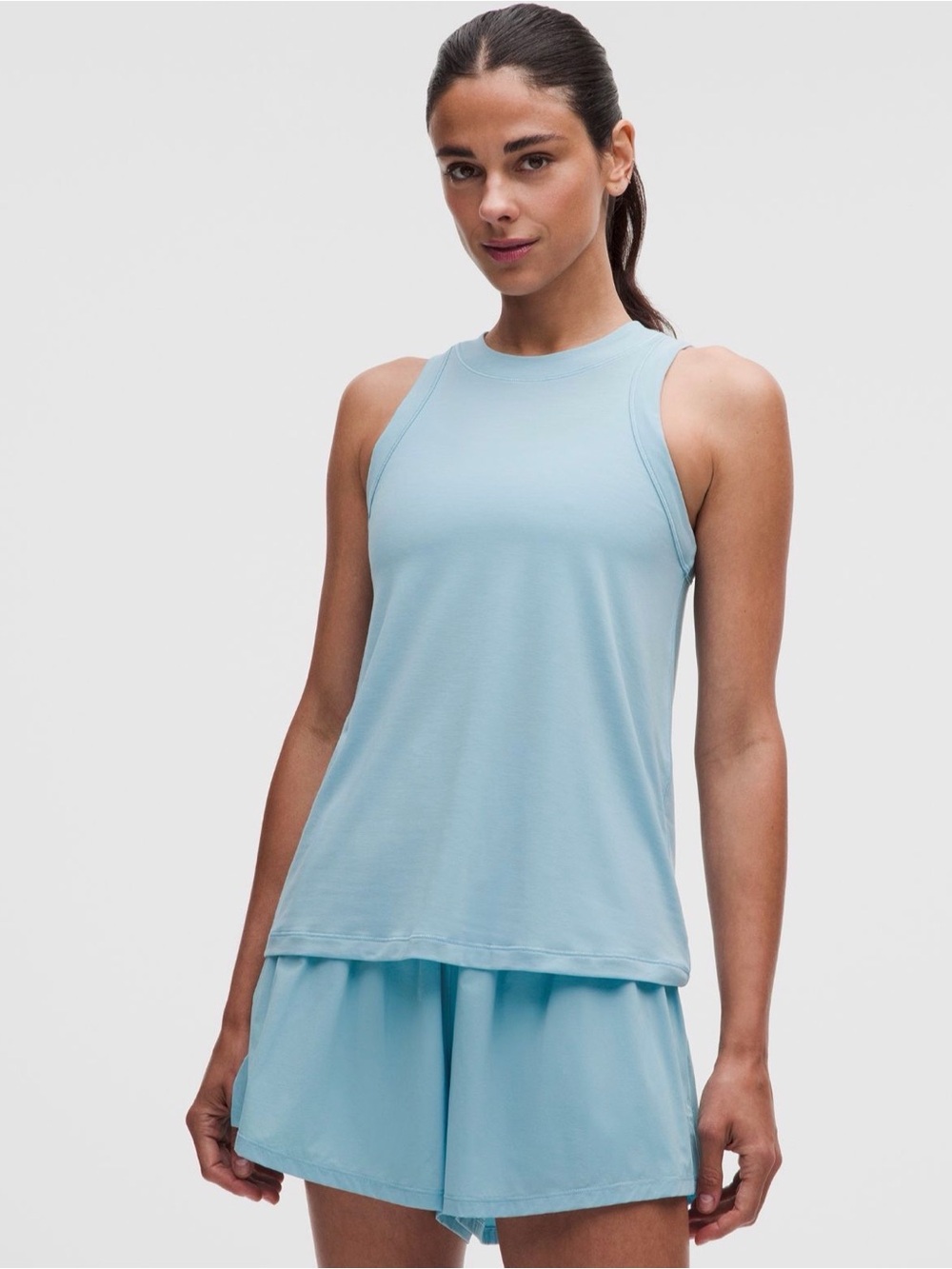 lululemon Jersey Training Top Seafoam